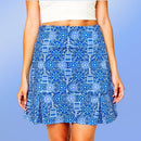 Scottsdale Pleated Skort in Peace Love Pickleball Royal
