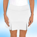 Scottsdale Pleated Skort in White