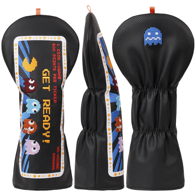Pac-Man IP2 - Get Ready Embroidered Driver Headcover