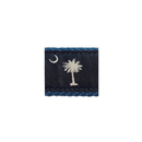 South Carolina Crescent Moon Palmetto State Flag Navy Blue Belt by Charleston Belt