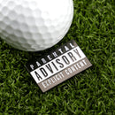Parental Advisory Ball Marker
