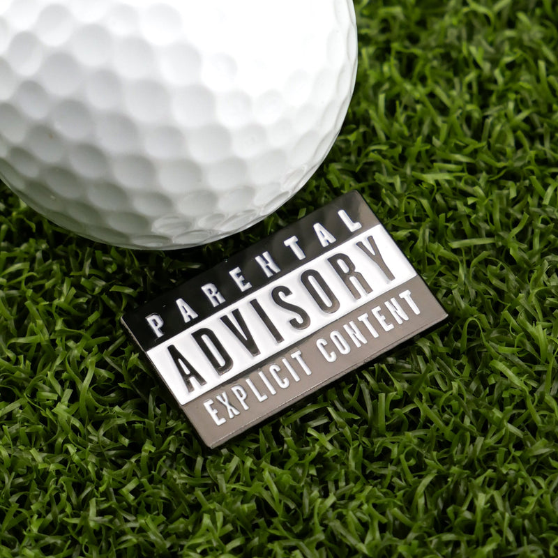 Parental Advisory Ball Marker