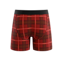 The Partridge | Red Cozy Plaid Ball Hammock® Pouch Underwear