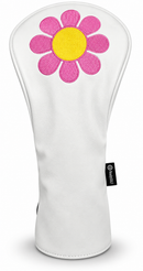 Flower Child Driver Headcover by ReadyGolf (Pink)
