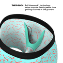 The Peppermint Pimp Canes | Candy Cane Ball Hammock® Pouch Underwear With Fly