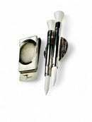 The Tee Clip® Hip Clip™: USA Made Magnetic Golf Multi Tool Tee Holder For Belt or Waistband