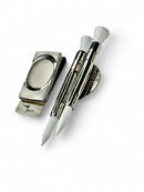 The Tee Clip® Hip Clip™: USA Made Magnetic Golf Multi Tool Tee Holder For Belt or Waistband