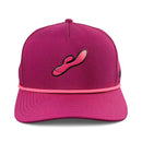 Rabbit Golf Hat | Snapback Cap | Built-in Magnetic Ball Marker Holder + Marker Included | Adjustable | Adult Novelty Toy