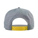 UFO Golf Hat | Snapback Cap | Built-in Magnetic Ball Marker Holder + Marker Included | Adjustable | Alien Gray