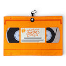 Nostalgic 90s VHS Golf Towel | Premium Double-Sided Microfiber | Heavy-Duty Magnetic Towel with Carabiner Clip | 24 x 16 in