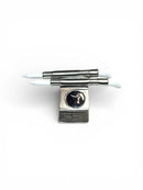 The Tee Clip® Tether™: USA Made | Golf Tee Holder for Belt or Waist| Double Barrels for 2 Tees and 18mm Ball Marker