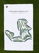 Pinehurst Golf Course No. 4, North Carolina - Printed Golf Courses
