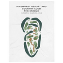 Pinehurst Resort and Country Club, The Cradle, North Carolina - Printed Golf Courses