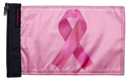 Pink Ribbon 12"x18" Forever Wave Flag for Jeep Wrangler JK 2-Door 2007-2018