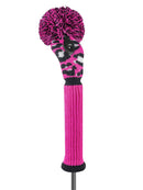 Just 4 Golf: Fairway Headcover - Leopard - Hot Pink and Black