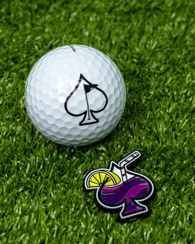 Pins and Aces - Transfusion Spade Ball Marker