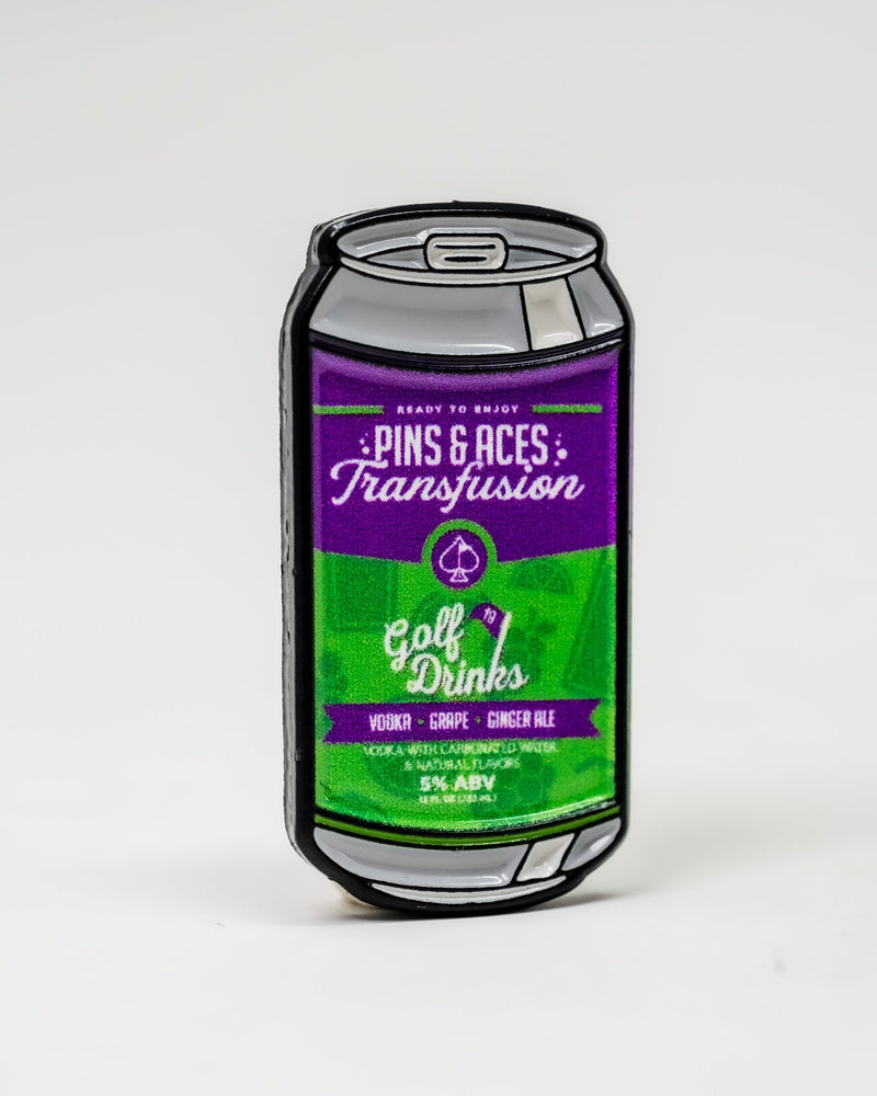 Pins and Aces - Transfusion Can Ball Marker