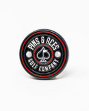 Pop Out Medallion Ball Marker - Black