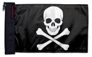 Jolly Roger 12"x18" Forever Wave Flag for Jeep Wrangler JK 2-Door 2007-2018