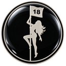 Pole Dancer Ball Marker & Hat Clip by ReadyGOLF
