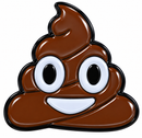 Poop Emoji Ball Marker & Hat Clip by ReadyGOLF