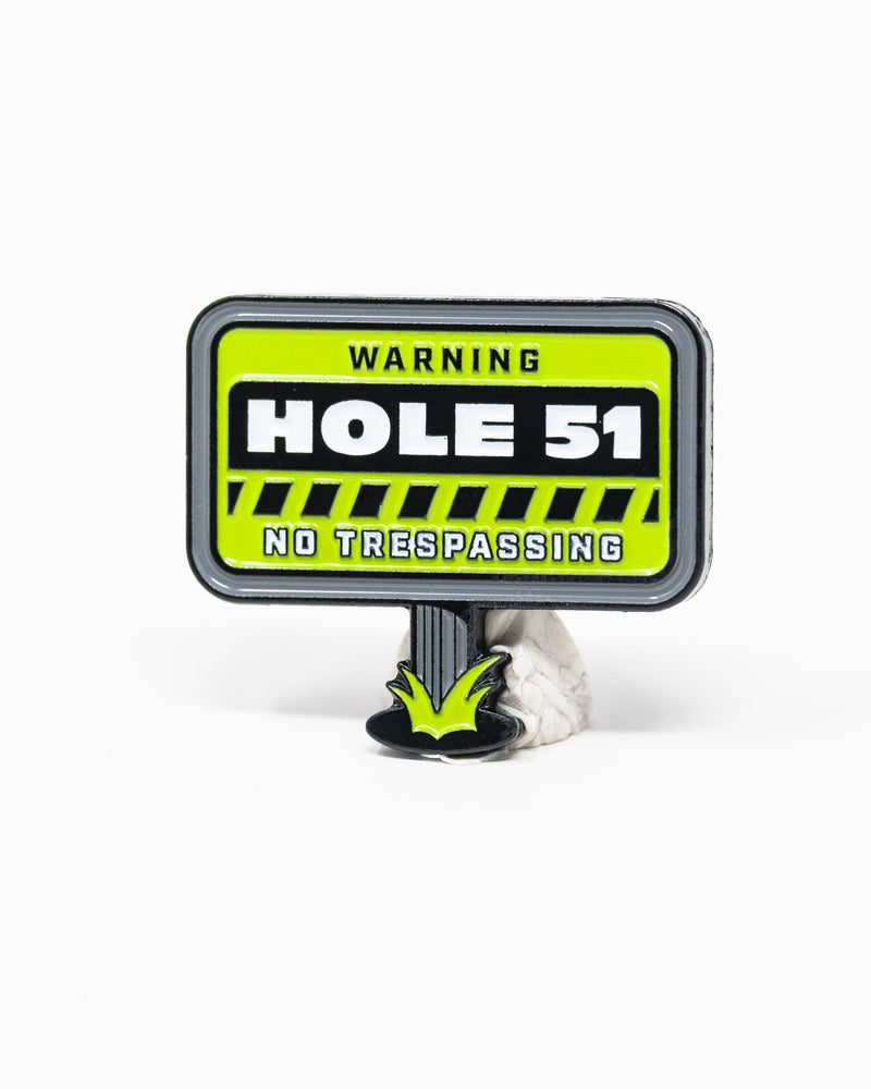 Pins and Aces - HEYDUDE - Hole 51 Ball Marker