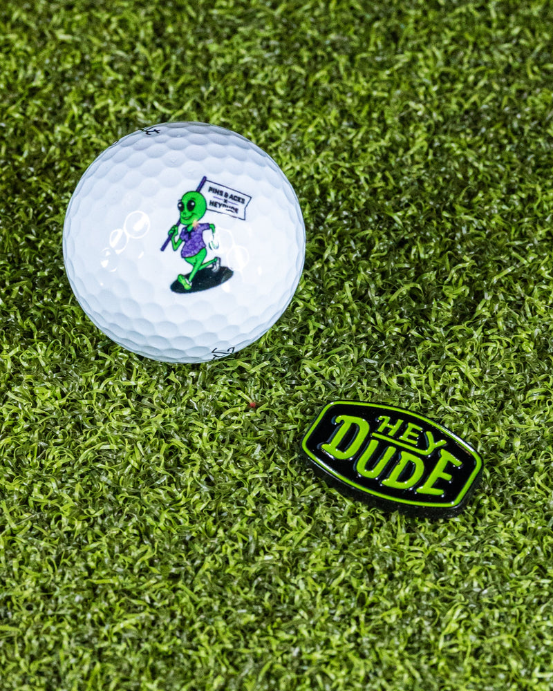 Pins and Aces - HEYDUDE - Logo Ball Marker