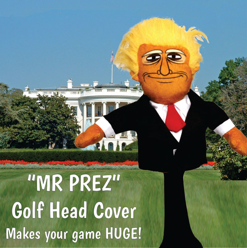 Creative Covers: Donald Trump Golf Headcover