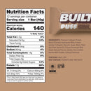 Chocolate Milkshake Puff Protein Bars (Box of 12) by Built