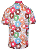 Putt for Dough-nuts Men's Golf Polo Shirt by ReadyGOLF