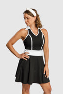 Vita Contrast Dress by Calliope Golf