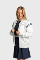 Farrah Retro Bomber Jacket by Calliope Golf