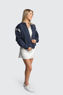 Farrah Retro Bomber Jacket by Calliope Golf
