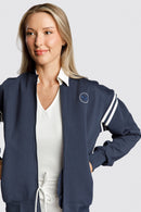 Farrah Retro Bomber Jacket by Calliope Golf