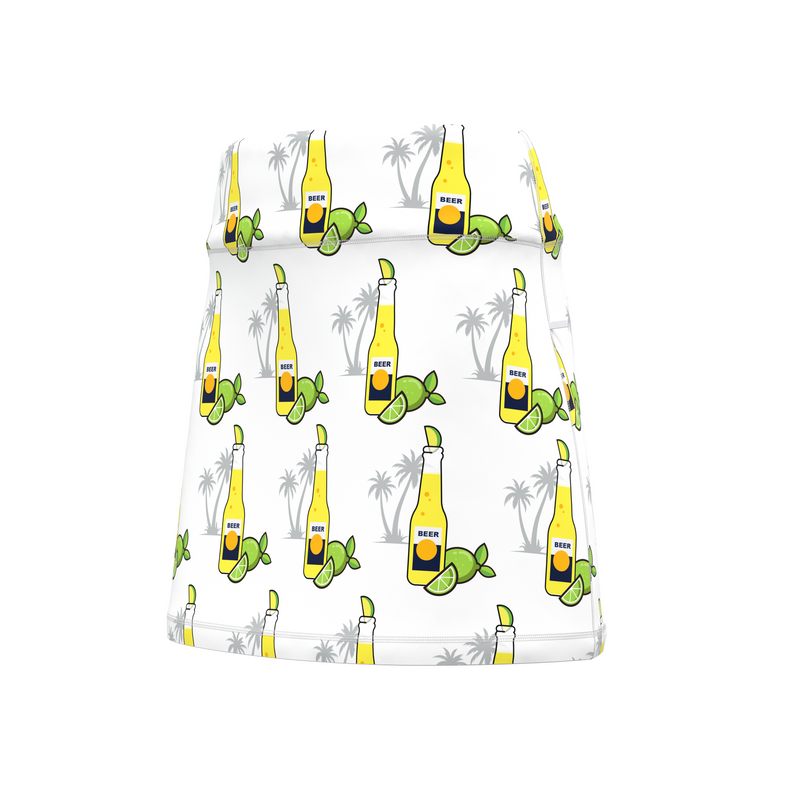 Beer O'Clock Somewhere Ladies Active SKORT by ReadyGOLF