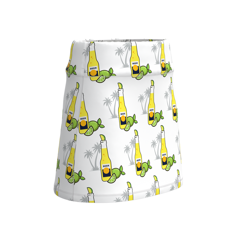 Beer O'Clock Somewhere Ladies Active SKORT by ReadyGOLF