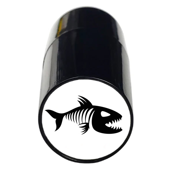 Skeleton Fish Bonefish Golf Ball Stamp Identifier by ReadyGOLF