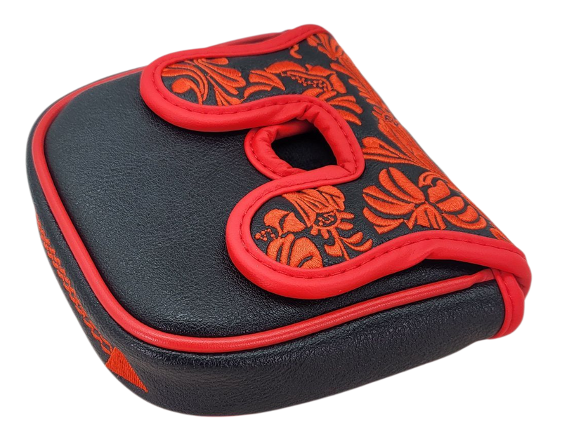 L.A.B. DF3 Embroidered Center Shaft Putter Cover by ReadyGOLF - Desert Rose