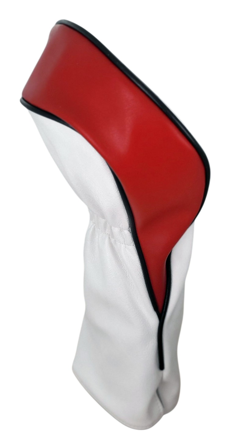 Classic Argyle Red, White & Blue Embroidered Driver Headcover by ReadyGOLF