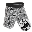 The Racy & Lacy | Provocative Lace Print Long Leg Ball Hammock® Pouch Underwear With Fly