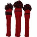 Sunfish: Knit Wool Headcover Sets (Driver, Fairway, and Hybrid)