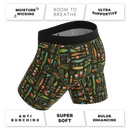 The Reel Nice | Bait Box Long Leg Ball Hammock® Pouch Underwear With Fly