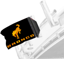 Bucking Bronco 12"x18" Forever Wave Flag for Boats