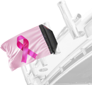 Pink Ribbon 12"x18" Forever Wave Flag for Boats