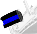 Thin Blue Line 12"x18" Forever Wave Flag for Boats
