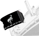 Bucking Bronco 12"x18" Forever Wave Flag for Boats