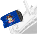 State Flag Utah "Old Style" 12"x18" Forever Wave Flag for Boats