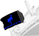Bucking Bronco 12"x18" Forever Wave Flag for Boats