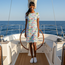 Hyannis Tee Shirt Dress in Watersporting