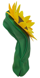 Golden Sunflower Embroidered Driver Headcover by ReadyGOLF